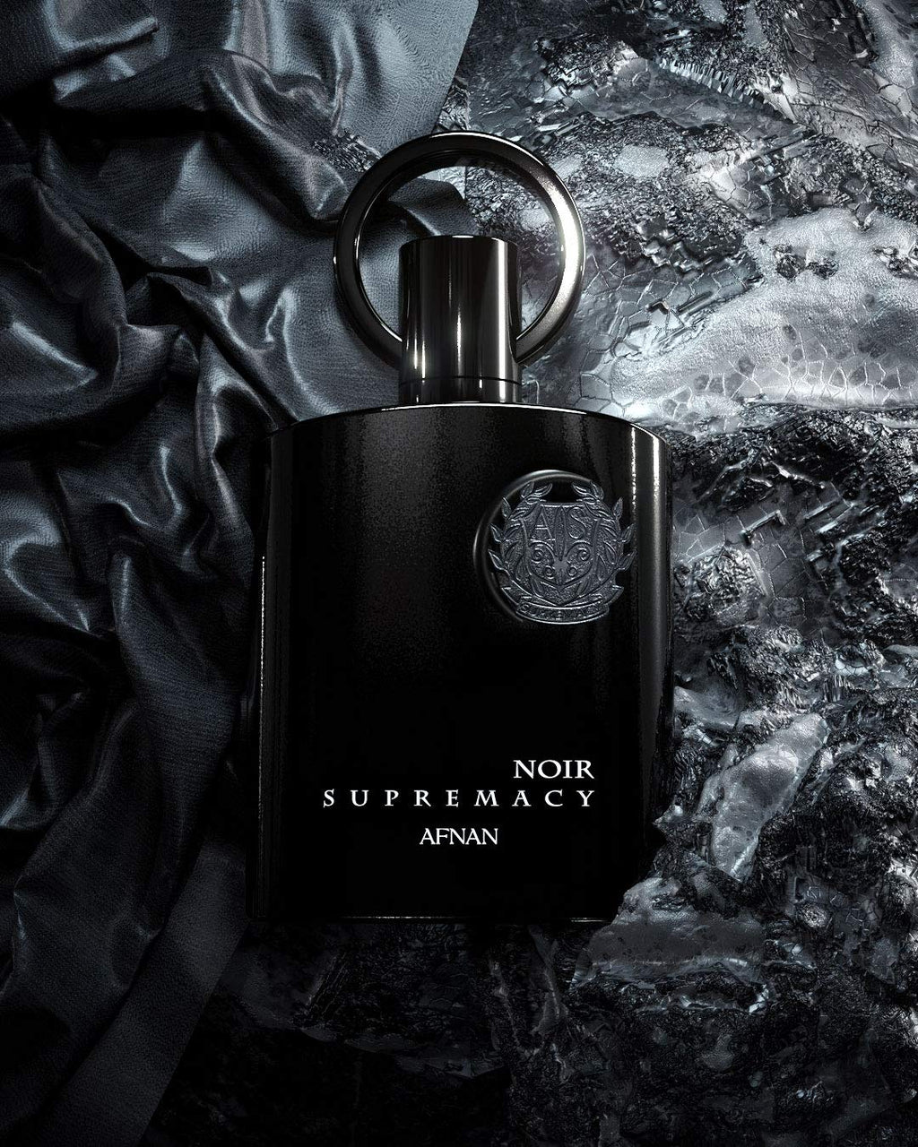Afnan Supremacy Noir Eau de Parfum for Men – 3.4 oz (100ml) Long-Lasting Woody Aromatic Fragrance