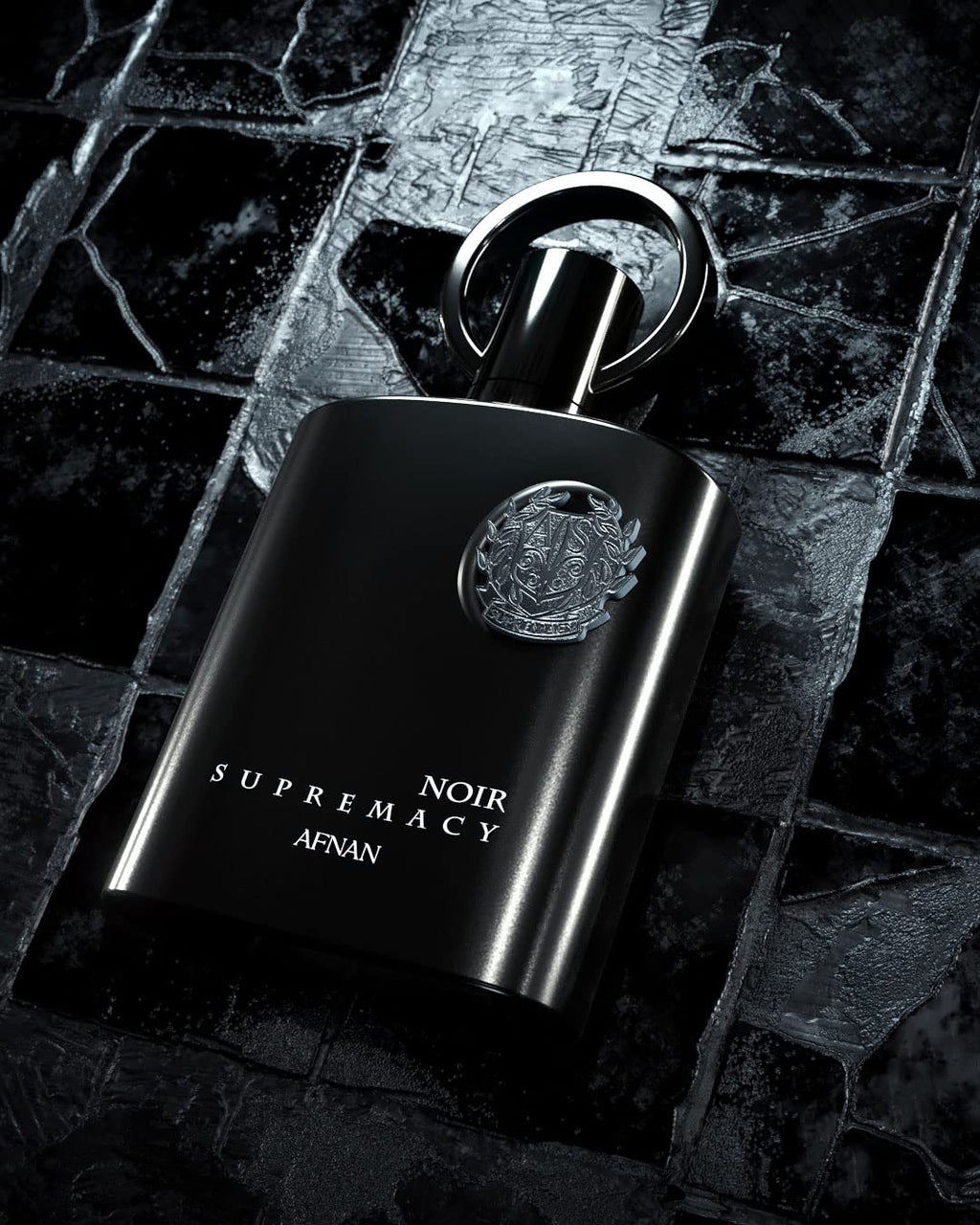 Afnan Supremacy Noir Eau de Parfum for Men – 3.4 oz (100ml) Long-Lasting Woody Aromatic Fragrance