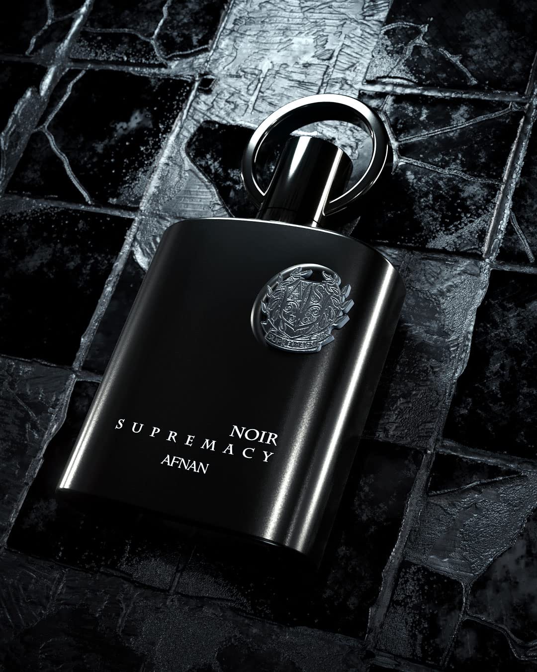 Afnan Supremacy Noir Eau de Parfum for Men – 3.4 oz (100ml) Long-Lasting Woody Aromatic Fragrance